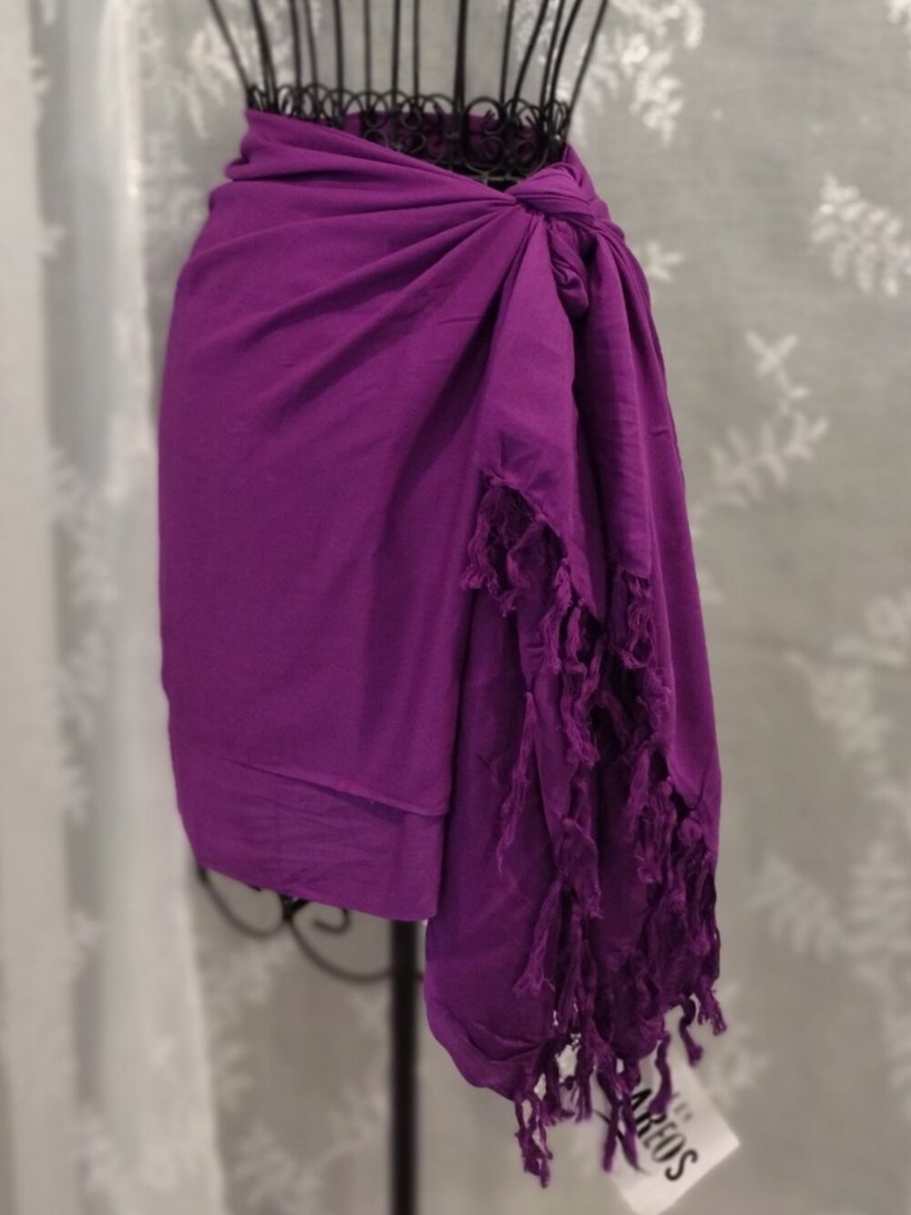 Purple Sarong Bathing Suit Cover Up for Women – NWT